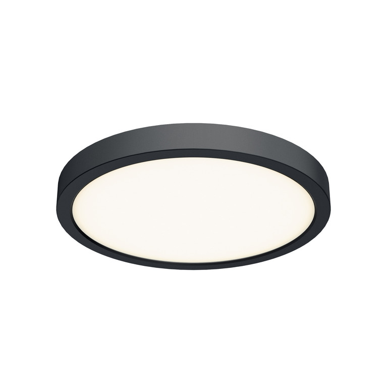 Dals - CFLEDR10-CC-BK - LED Flushmount - Delta - Black