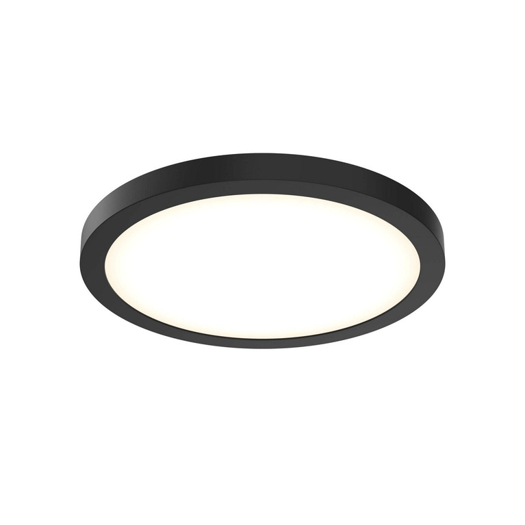 Dals - CFLEDR14-CC-V-BK - One Light Flush Mount - Delta - White