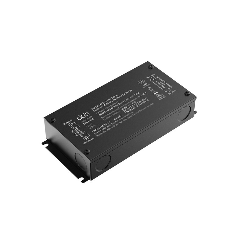 Dals - DR2424DIM - Hardwired Driver - Led Dimmable Drivers - Black