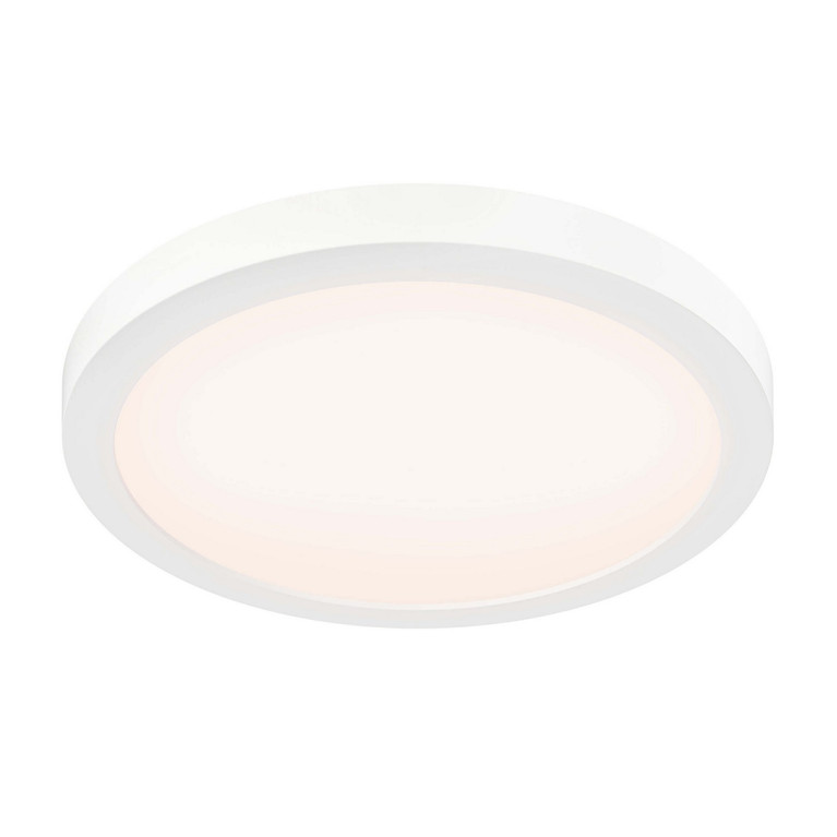 Dals - FMP12-CC-CR-WH - One Light Flush Mount - Prime - White