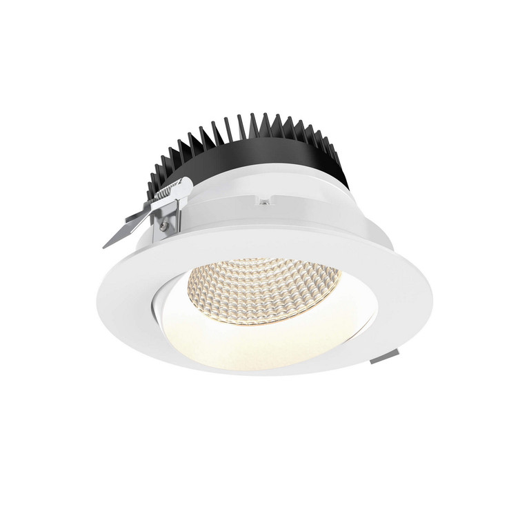 Dals - GBR35-CC-WH - Regressed Gimbal Downlight - Revolve - White