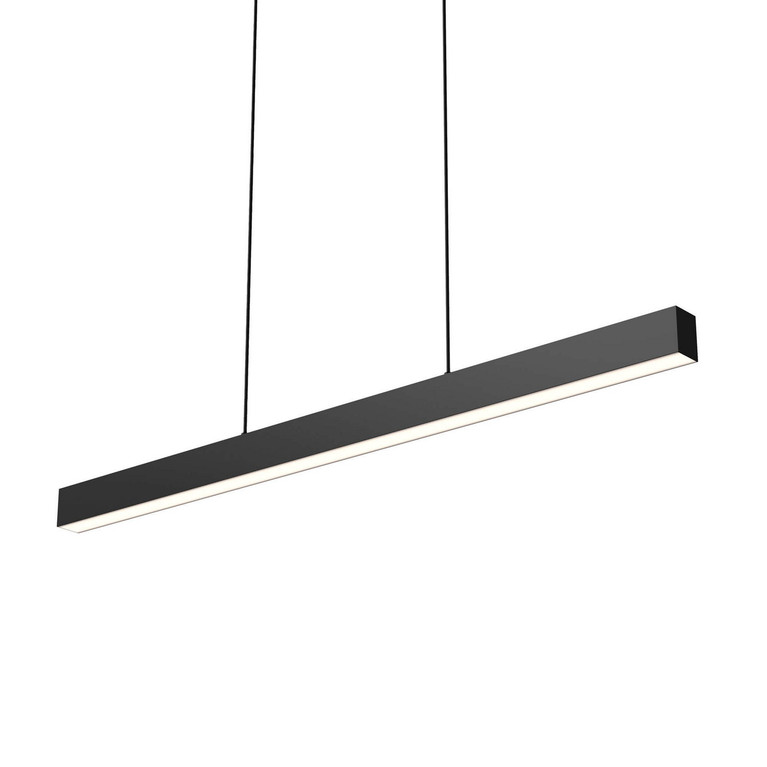 Dals - LNPD48-CC-V-BK - One Light Linear Pendant - Boulevard Pendant - Sandy Black