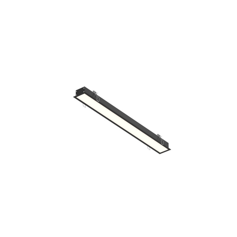 Dals - LNR24-CC-BK - Linear Recessed - Boulevard - Sandy Black