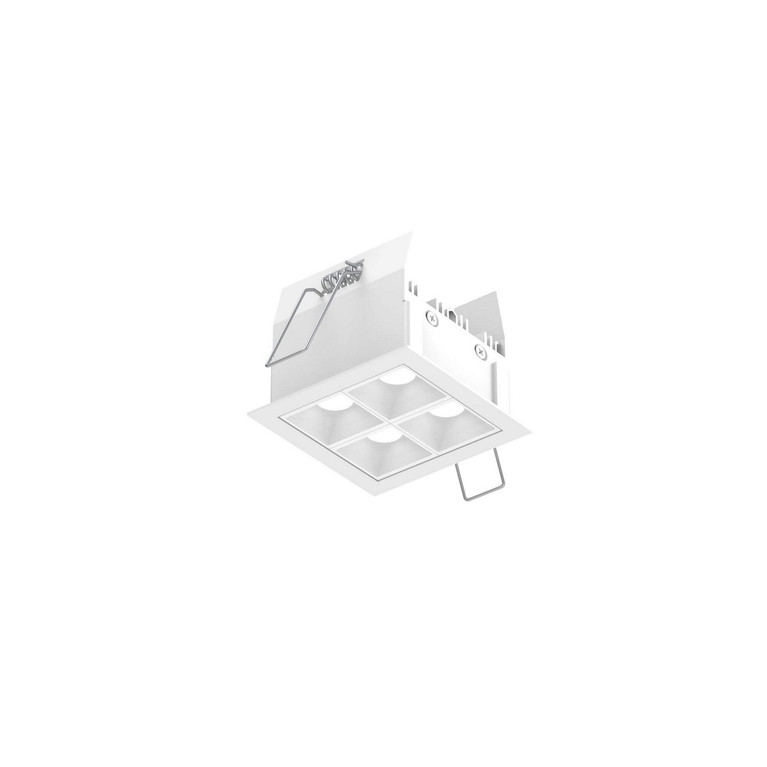 Dals - MSL4-CC-AWH - Recessed Light with 4 Mini Spot Light - Pinpoint - White