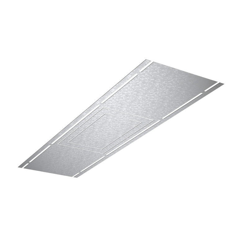 Dals - RFP-DUO - Universal Flat Rough-In Plate - Rough-In Plate - Galvanized steel