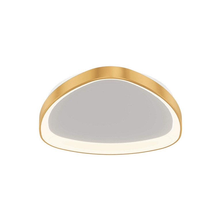 Dals - TRFM22-CC-GD - One Light Flush Mount - Pyra - Gold