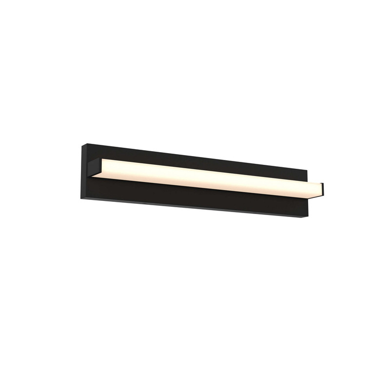 Dals - VAL24-CC-BK - One Light Vanity - Ledge - Black