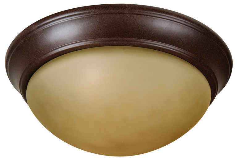 Craftmade - XPP15AG-3A - Three Light  Flushmount - Pro Builder Premium Flush - Aged Bronze Textured