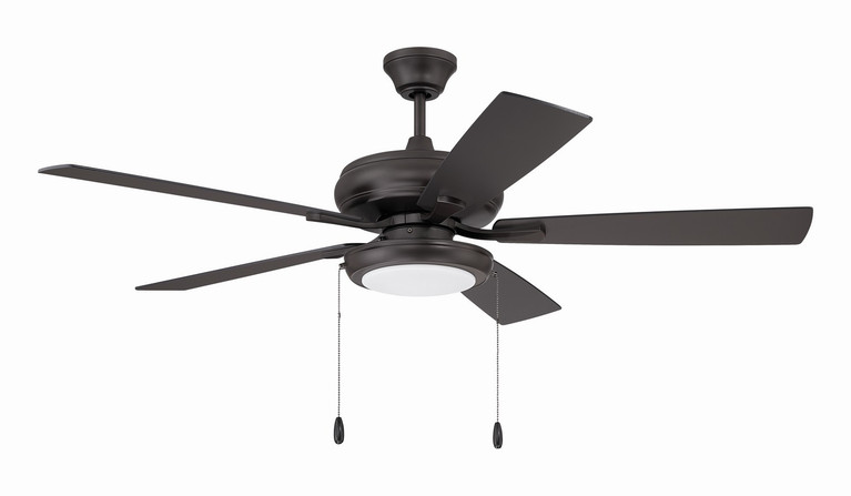 Craftmade - ECF119CBZ5-CBZWLN - 52 Ceiling Fan - EOS Low Profile White 52 Ceiling Fan - Classic Bronze