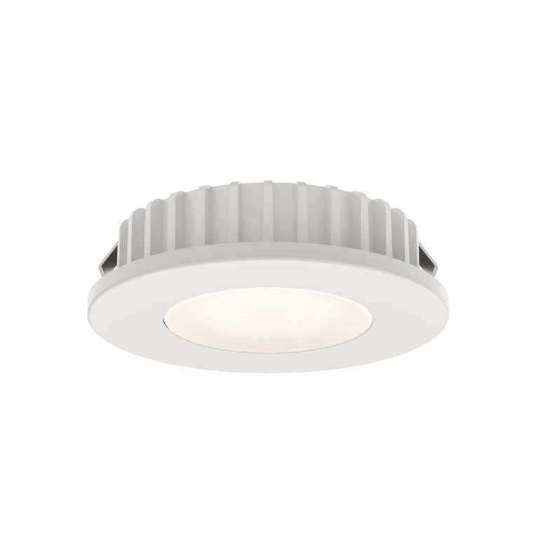 Dals - 4024R-CC-WH - Recessed - Push Puck - White