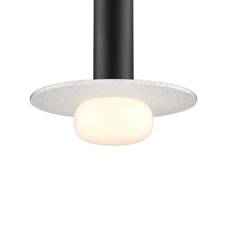 Dals - PIL-ACCGB-LG - Glass Ball and Felt Disk - Pillar - Light gray