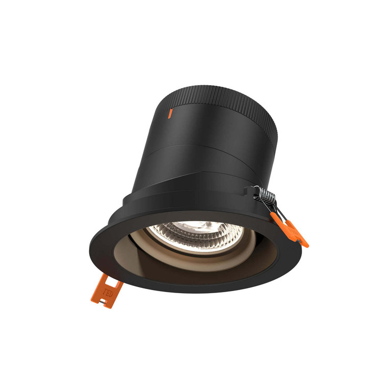 Dals - RC04-CC-35-GMBBK-TBK - Modular Downlight - Moda - Black