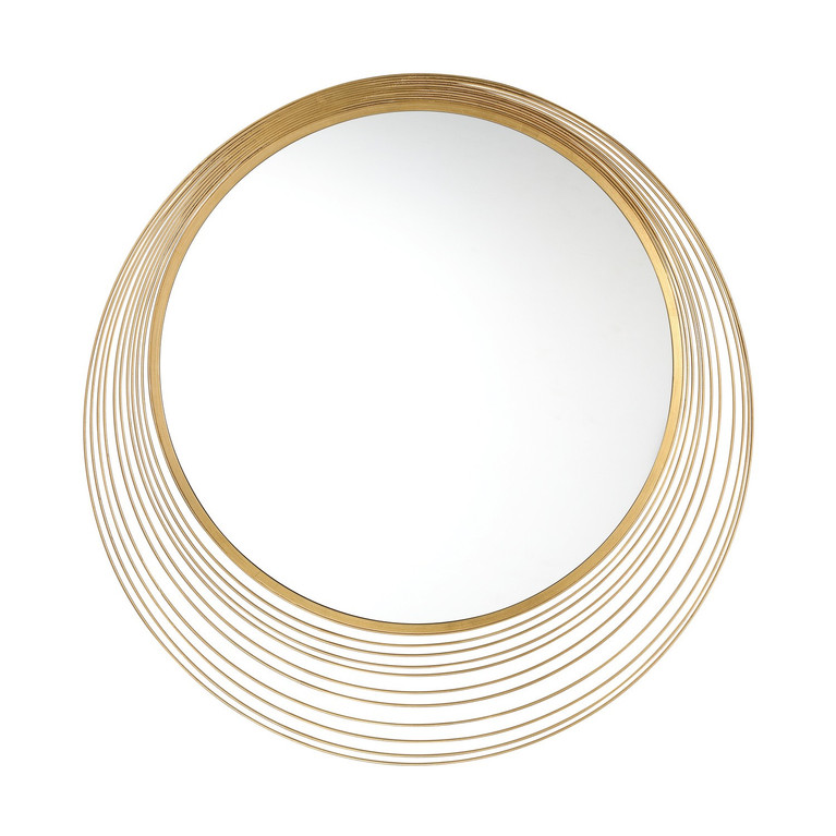 Crystorama - CEC-M770-GA - Mirror - Cecile - Antique Gold