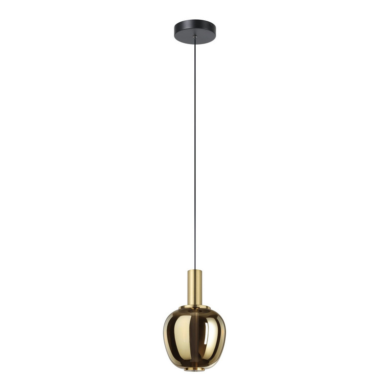 Eglo USA - 390463A - LED Pendant - Fruitera - Black Brushed Gold