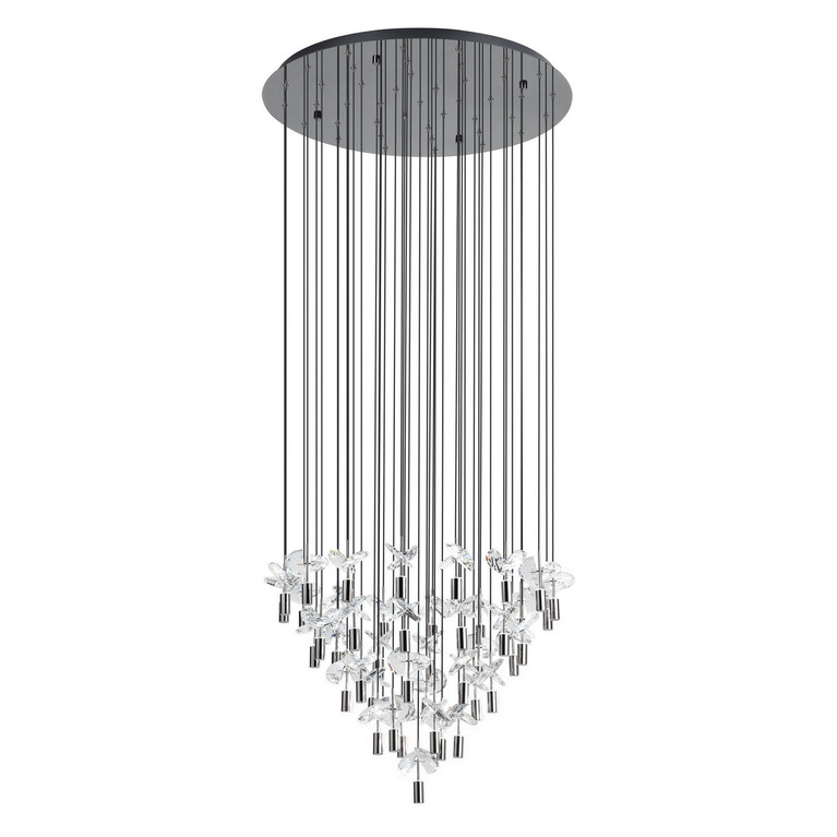 Eglo USA - 390493A - LED Pendant - Comareira - Black Chrome