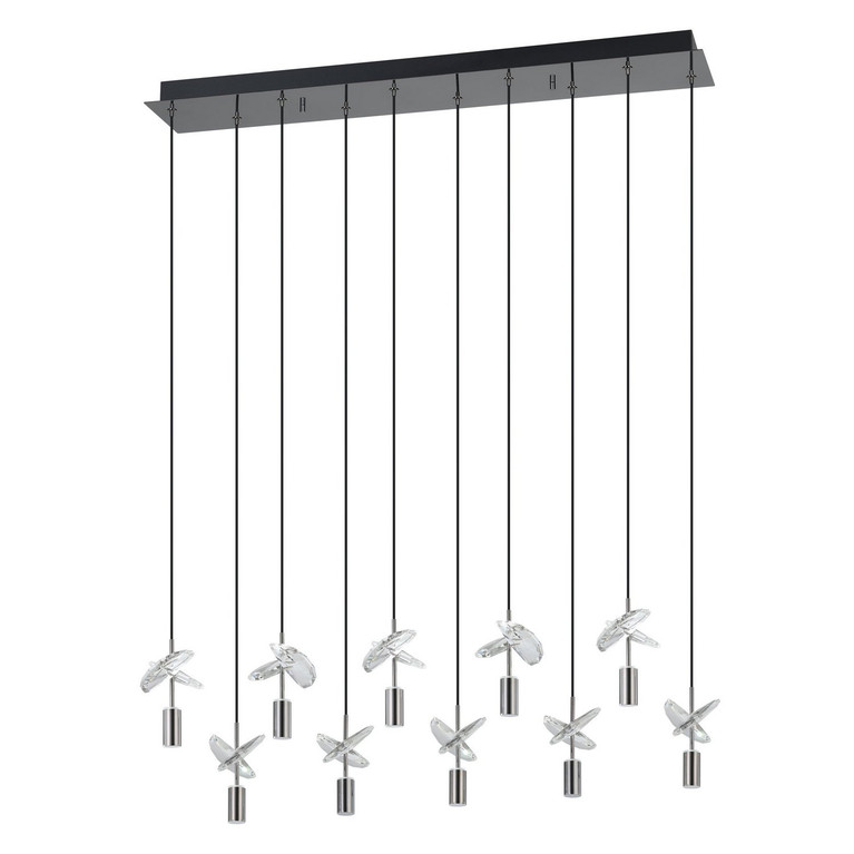 Eglo USA - 390494A - LED Pendant - Comareira - Black Chrome