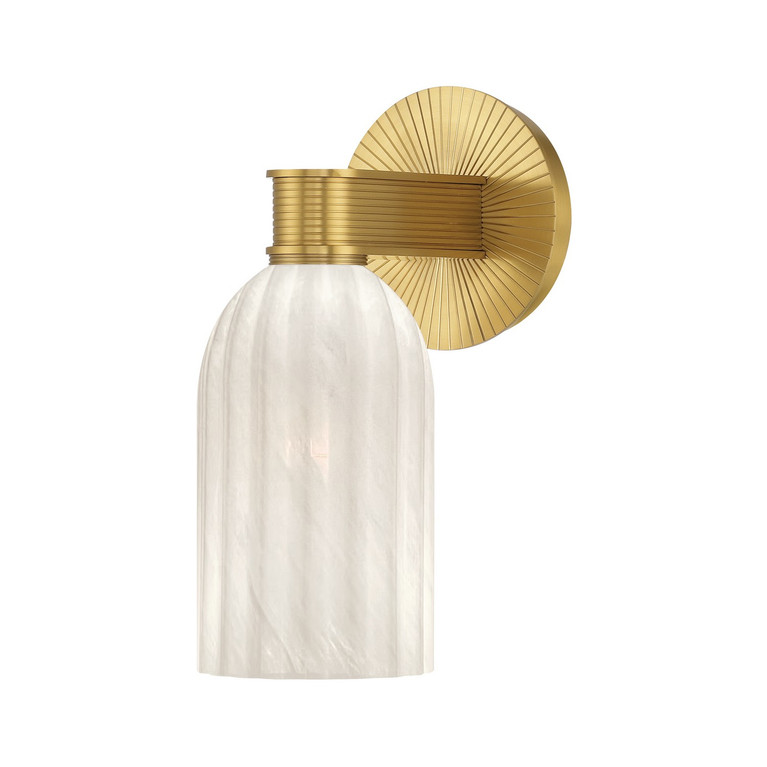Crystorama - LOT-711-LG - One Light Wall Sconce - Lotus - Luxe Gold
