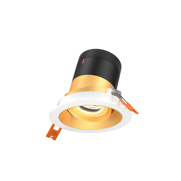Dals - RC03-CC-35-SLGD-TWH - Modular Downlight - Moda - Gold
