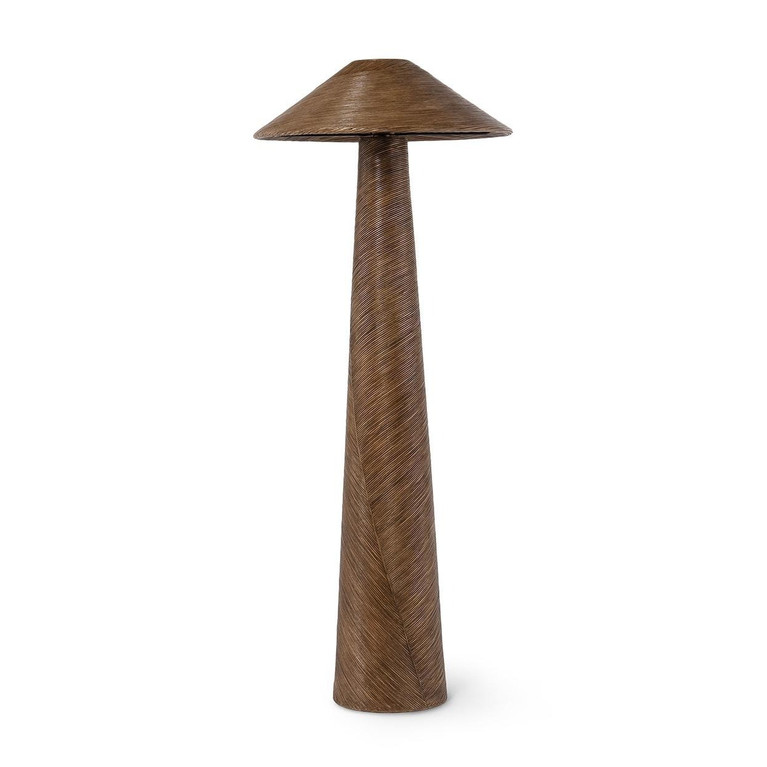 Palecek - 2307-79 - One Light Floor Lamp - Greer - Walnut Brown