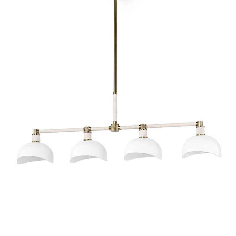 Palecek - 2874-96 - Chandelier - Brooklyn - Oak