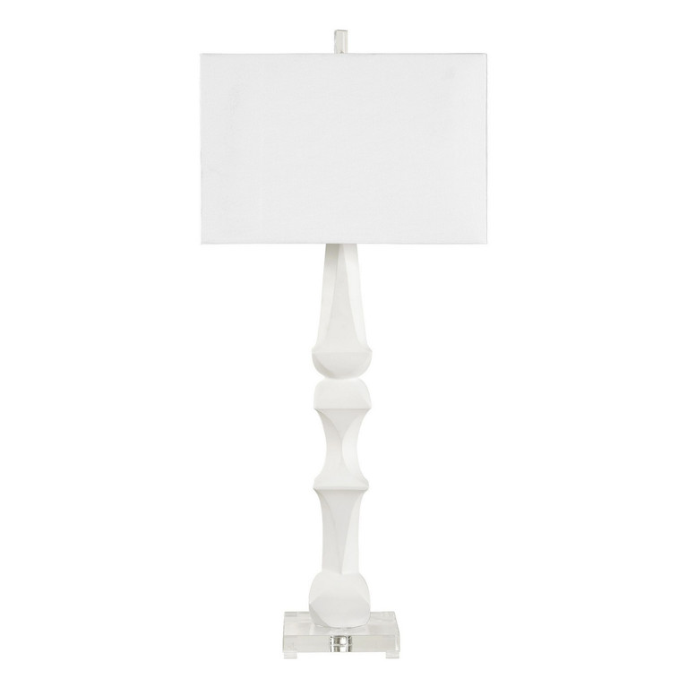 Uttermost - 30648 - One Light Table Lamp - Mayme - Polished Nickel