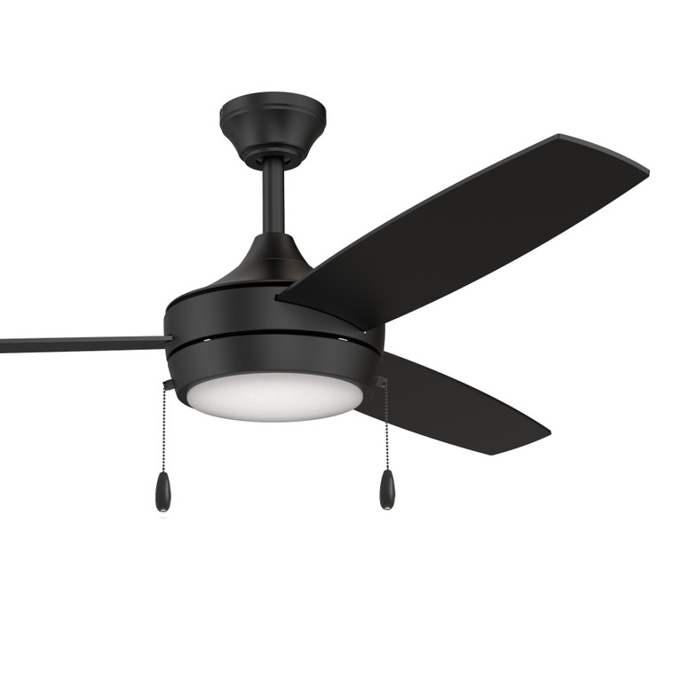 Progress Lighting - P250124-31M-30 - 52 Ceiling Fan - Nolyn - Matte Black