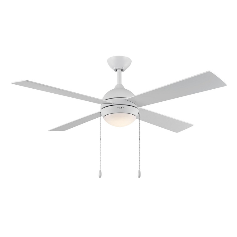 Progress Lighting - P250127-28M-30 - 52 Ceiling Fan - Quadd - Matte White
