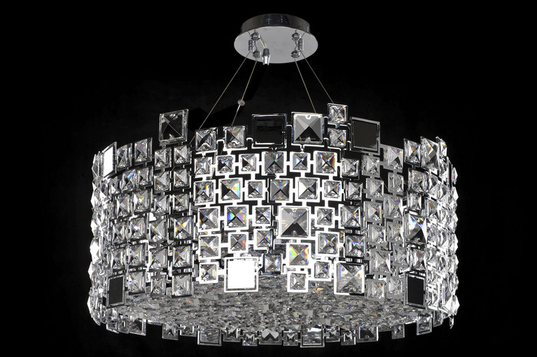 Allegri - 028953-010-FR001 - Eight Light Pendant - Dolo - Chrome