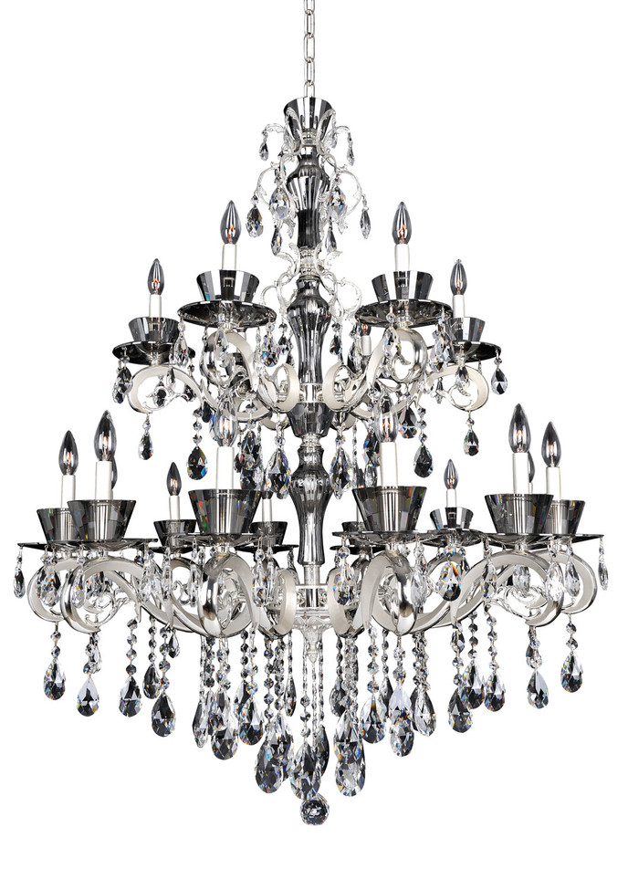 Allegri - 10097-017-FR001 - 18 Light Chandelier - Locatelli - Silver