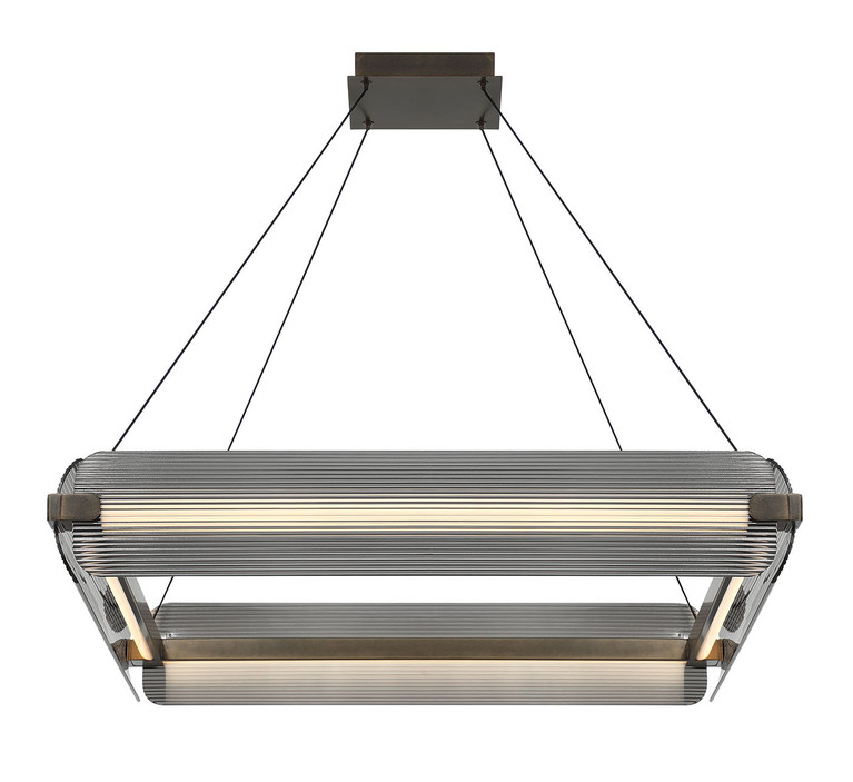 Eurofase - 50053-018 - LED Chandelier - Neoness - Weathered Brass