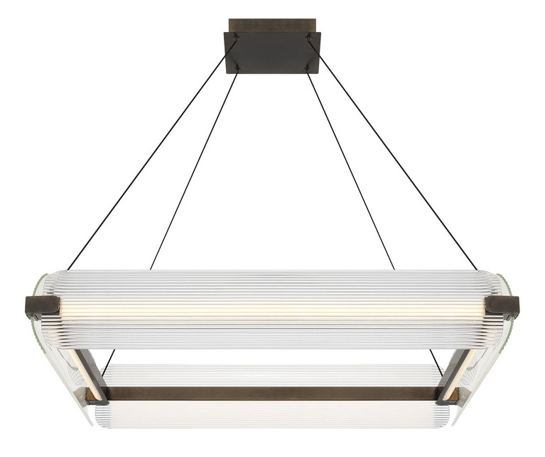 Eurofase - 50053-025 - LED Chandelier - Neoness - Weathered Brass