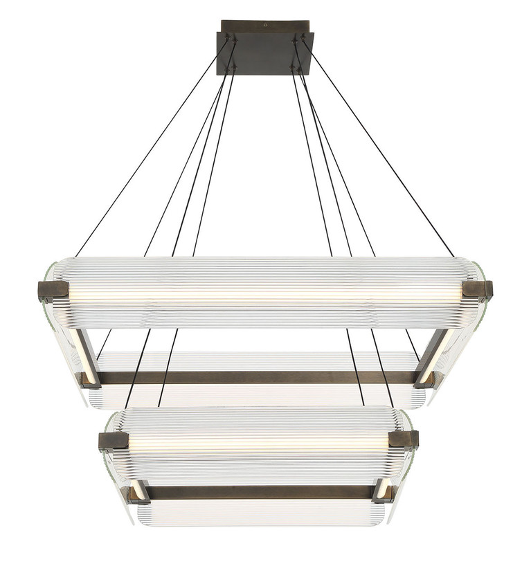 Eurofase - 50055-029 - LED Chandelier - Neoness - Weathered Brass