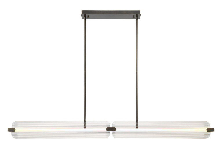 Eurofase - 50057-023 - LED Linear Chandelier - Neoness - Weathered Brass