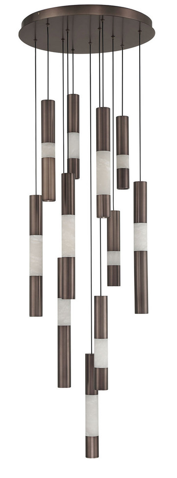 Eurofase - 50119-028 - LED Chandelier - Ronda - Harlow Bronze