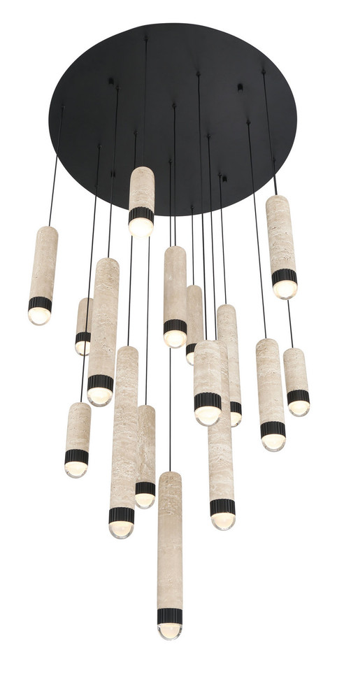 Eurofase - 50131-013 - LED Chandelier - Cambre - Matte Black