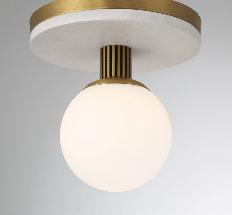 Eurofase - 50187-010 - LED Flush Mount - Carnagie - Antique Brass