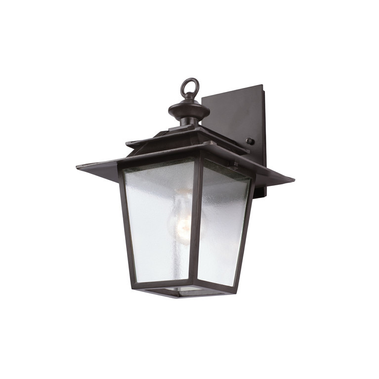 Kalco - 404120AI - One Light Wall Bracket - Saddlebrook Outdoor - Aged Iron