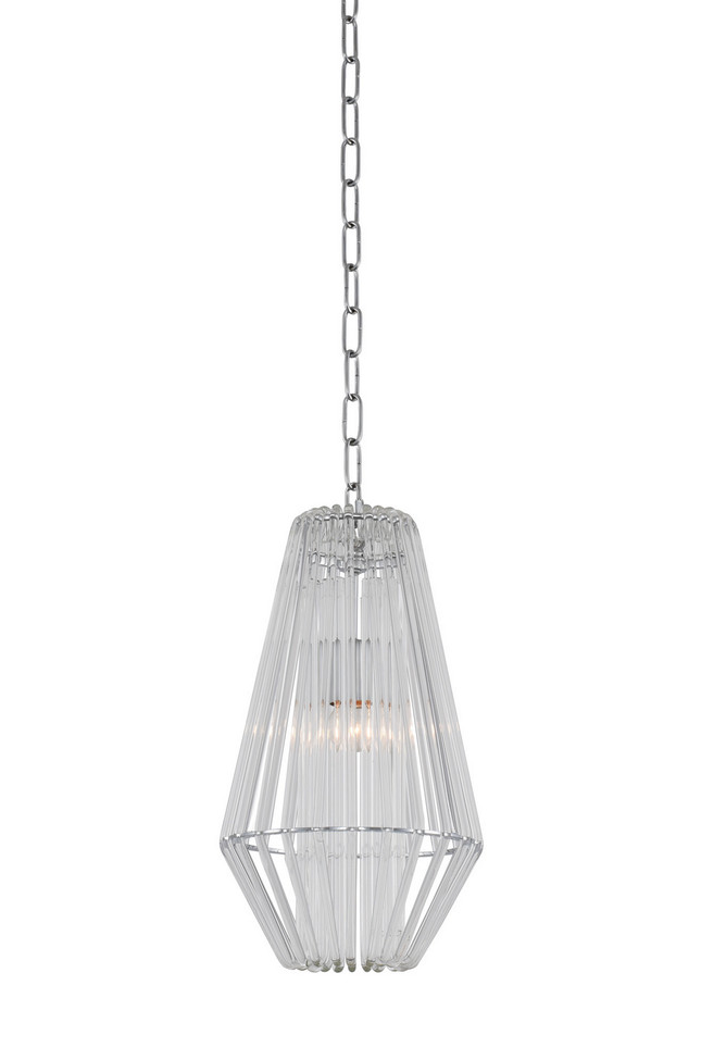 Kalco - 508410CH - One Light Mini Pendant - Taza - Chrome