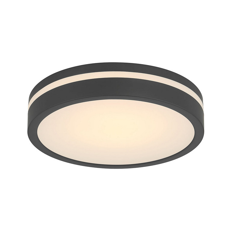Millennium - 401001-MB - LED Flush Mount - Soltra - Matte Black