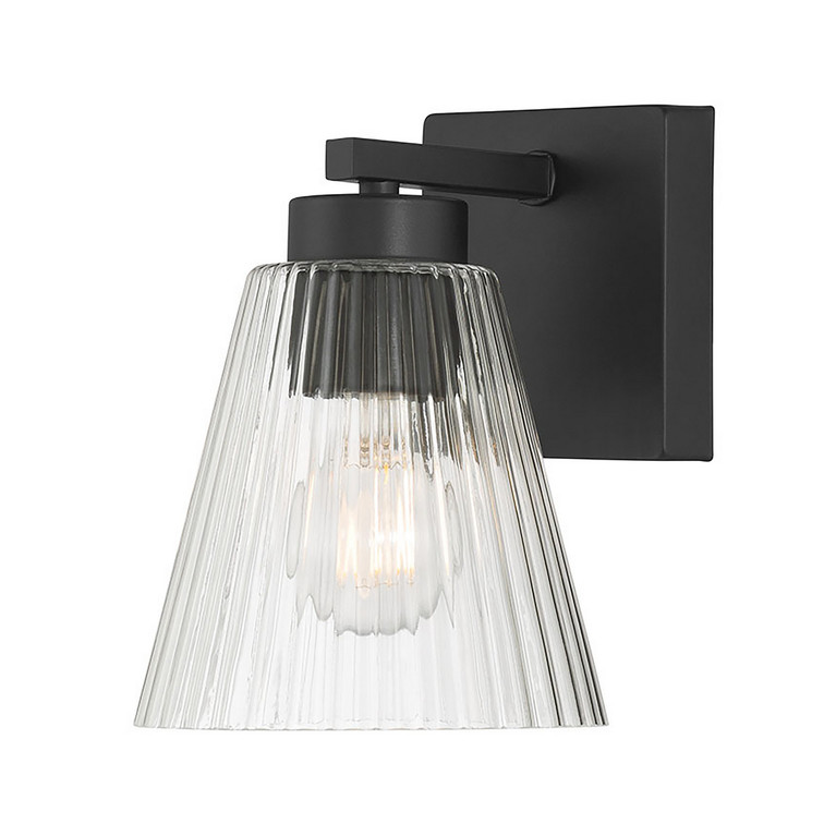 Millennium - 63001-MB - One Light Wall Sconce - Riville - Matte Black