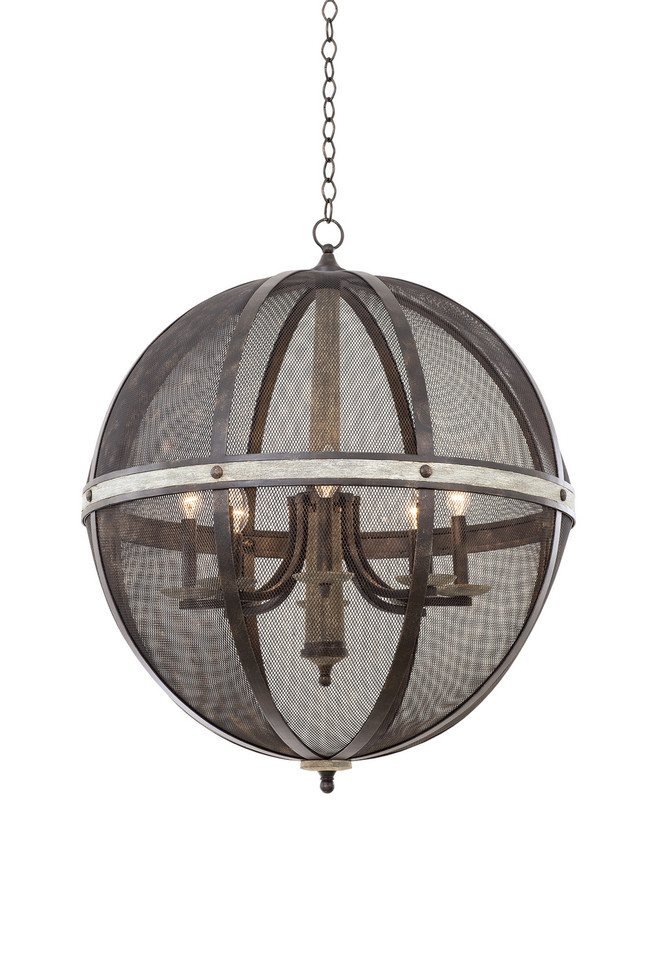 Kalco - 7043FG - Eight Light Chandelier - Coronado - Florence Gold