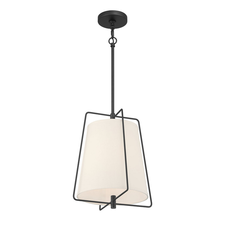 Millennium - 919101-MB - One Light Pendant - Vellinor - Matte Black
