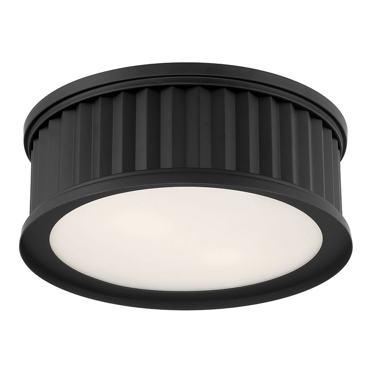 Millennium - 9502-MB - LED Flush Mount - Corvella - Matte Black