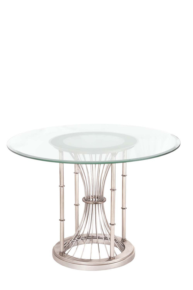 Kalco - 800102PS - Dining Table - Bal Harbour - Pearl Silver