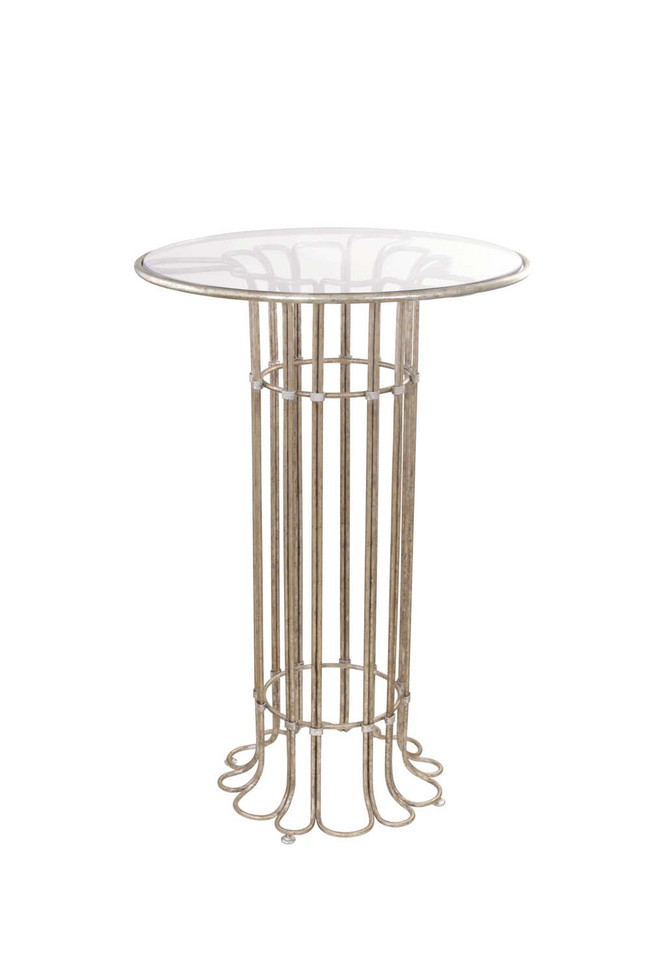 Kalco - 800203PT - Pub Table - Biscayne - Platinum