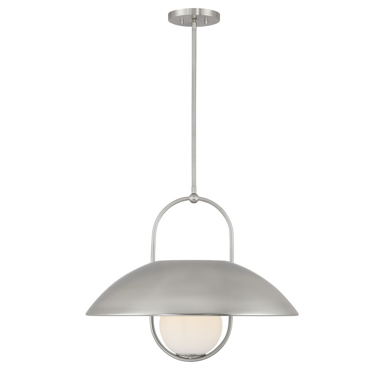Savoy House - 7-3070-1-SN - One Light Pendant - Lehigh - Satin Nickel
