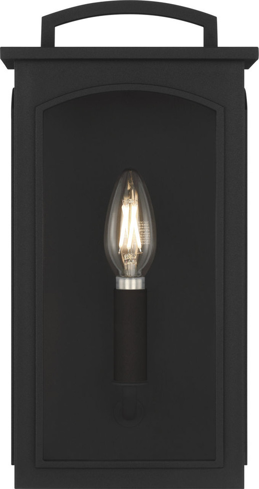 Visual Comfort Studio - CO1551TXB - One Light Wall Lantern - Modesto - Textured Black | Textured Black