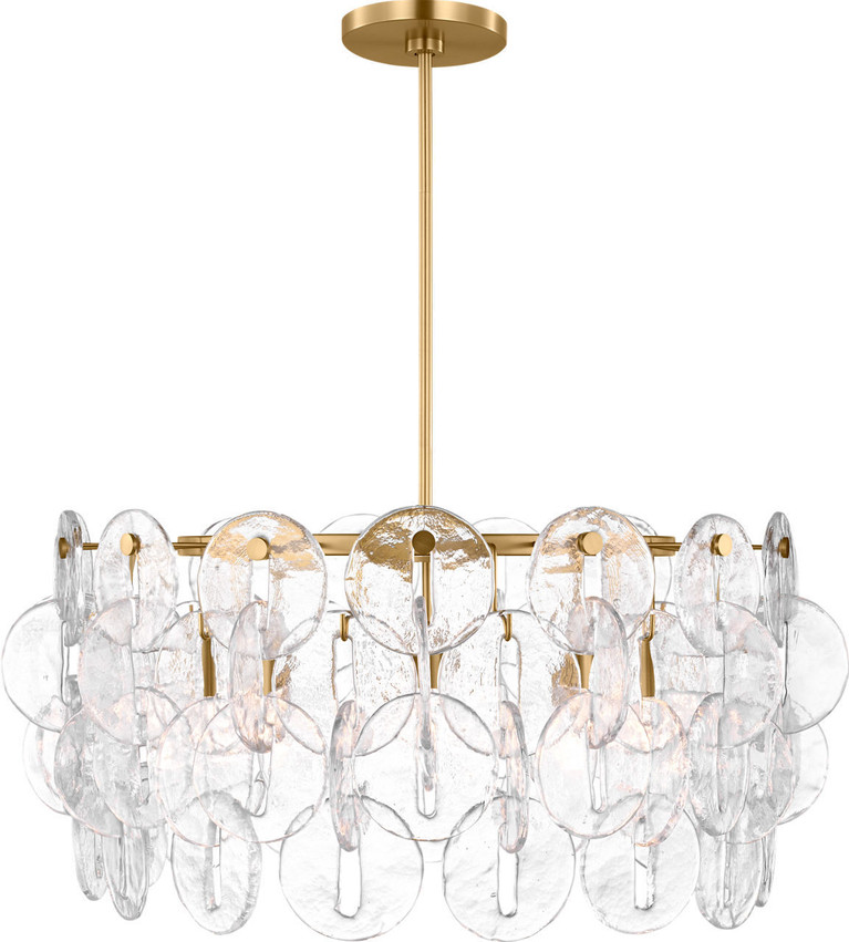 Visual Comfort Studio - KSC1165BBS - Five Light Chandelier - Candace - Burnished Brass | Burnished Brass