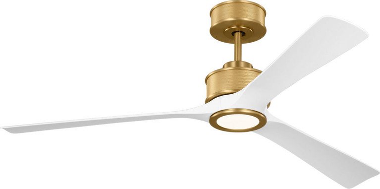 Visual Comfort Fan - 3RSESM52BBSRZWD - 52 Ceiling Fan - Reese - Burnished Brass