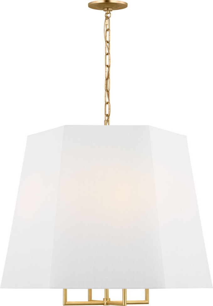Visual Comfort Studio - PCP1004GD - Four Light Hanging Shade - Lille - Gild | Gild